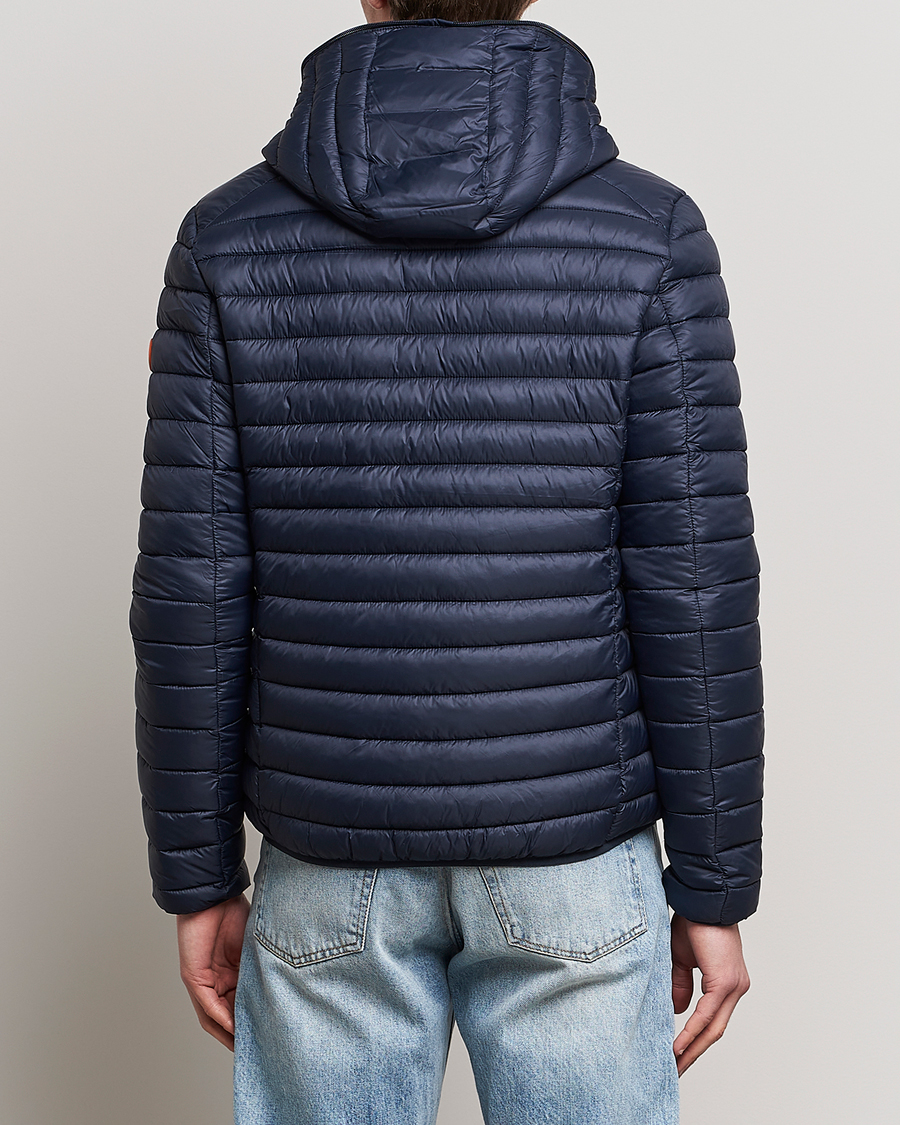 Homme | Manteaux Et Vestes | Save The Duck | Duffy Lightweight Padded Hood Jacket Blue Black