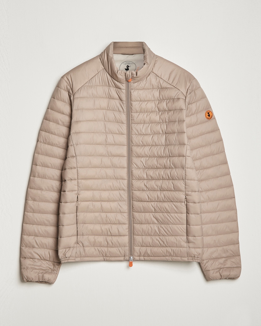 Homme | Manteaux Et Vestes | Save The Duck | Alex Lightweight Padded Jacket Dune Beige
