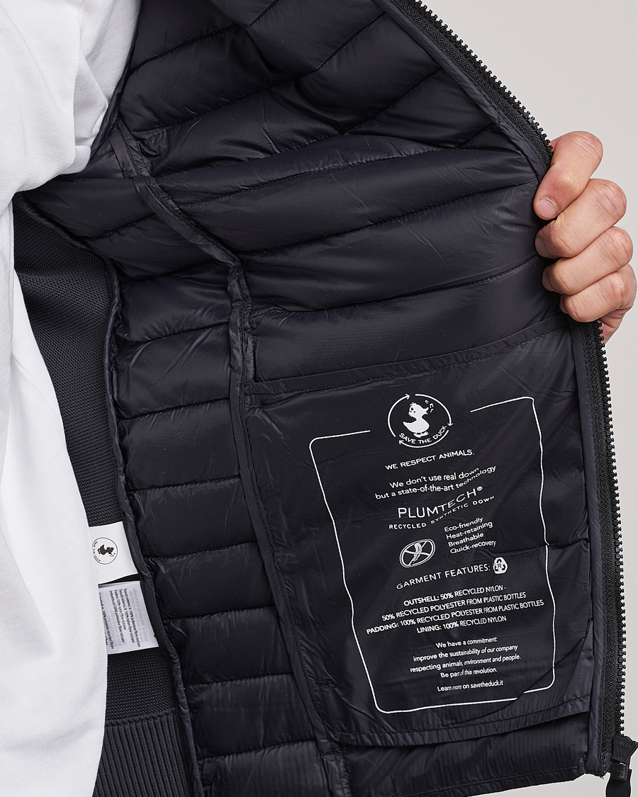 Homme | Manteaux Et Vestes | Save The Duck | Murilo Hybrid Hood Jacket Black