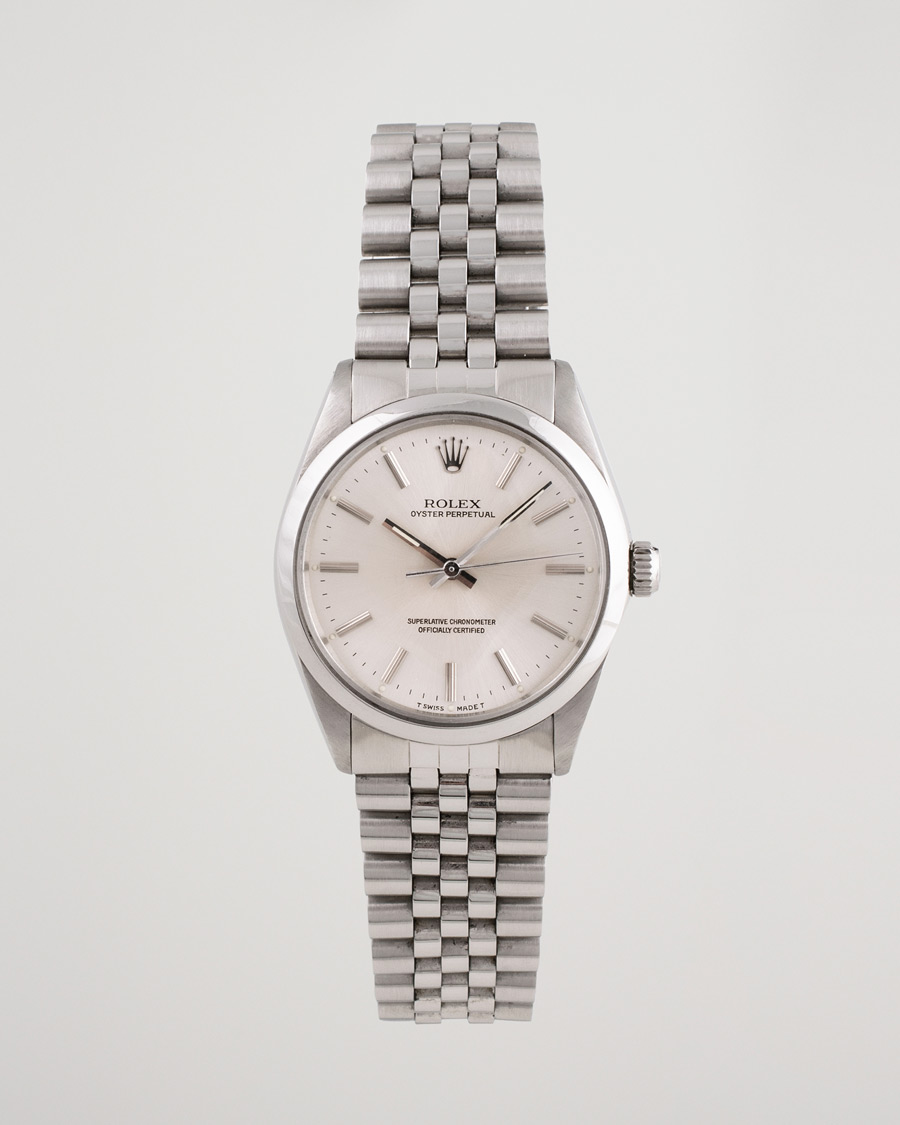 Homme | Pre-Owned & Vintage Watches | Rolex Pre-Owned | Oyster Perpetual 1002 Steel Silver