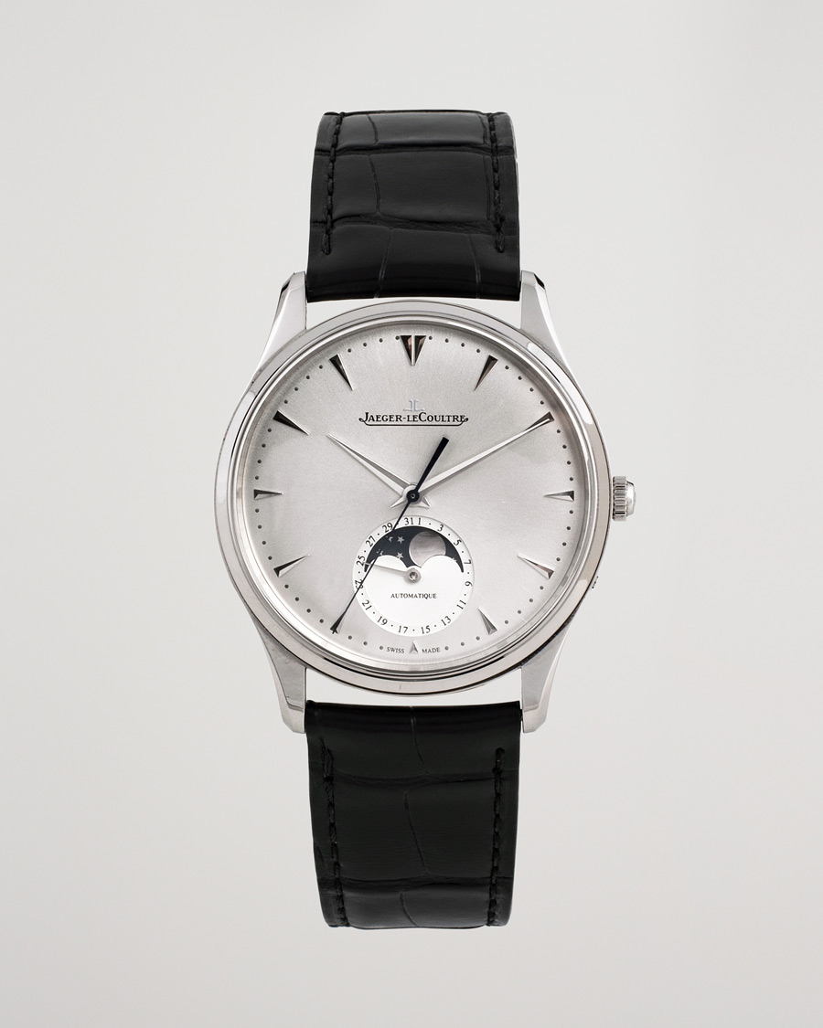 Homme | Pre-Owned & Vintage Watches | Jaeger-LeCoultre Pre-Owned | Master Ultra Thin Moon39 176.8.64S Steel Silver