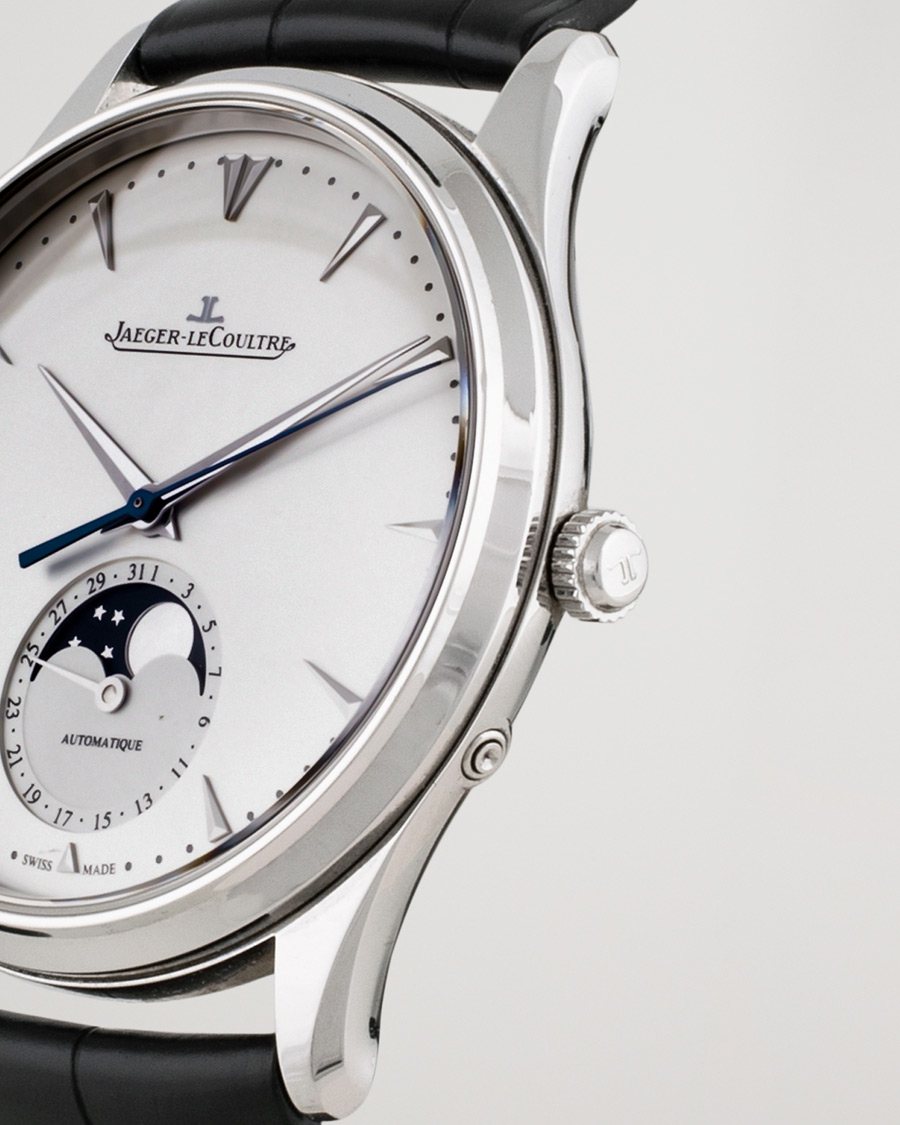 Homme | Pre-Owned & Vintage Watches | Jaeger-LeCoultre Pre-Owned | Master Ultra Thin Moon39 176.8.64S Steel Silver