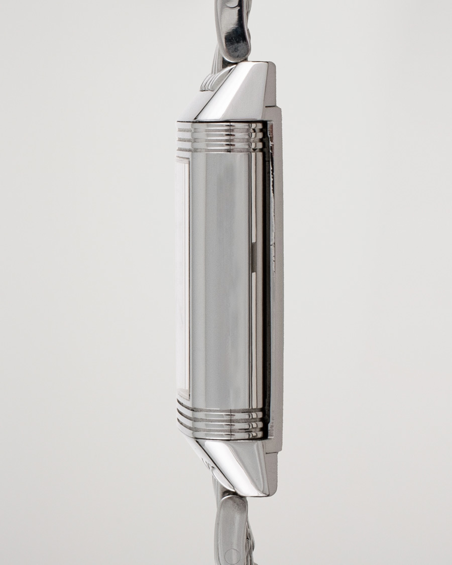 Homme | Pre-Owned & Vintage Watches | Jaeger-LeCoultre Pre-Owned | Reverso Duoface 270.8.54 Steel Silver Black