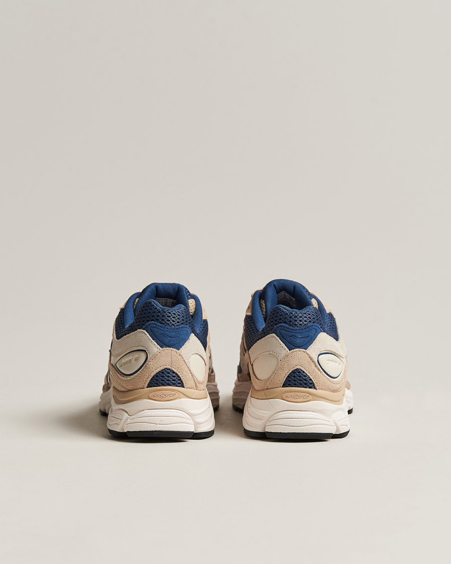 Homme | Saucony Progrid Omni 9 Running Sneaker Beige/Blue | Saucony | Progrid Omni 9 Running Sneaker Beige/Blue