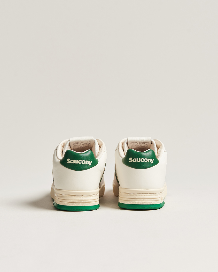 Homme | Saucony Sonic Vintage Leather Sneaker White | Saucony | Sonic Vintage Leather Sneaker White