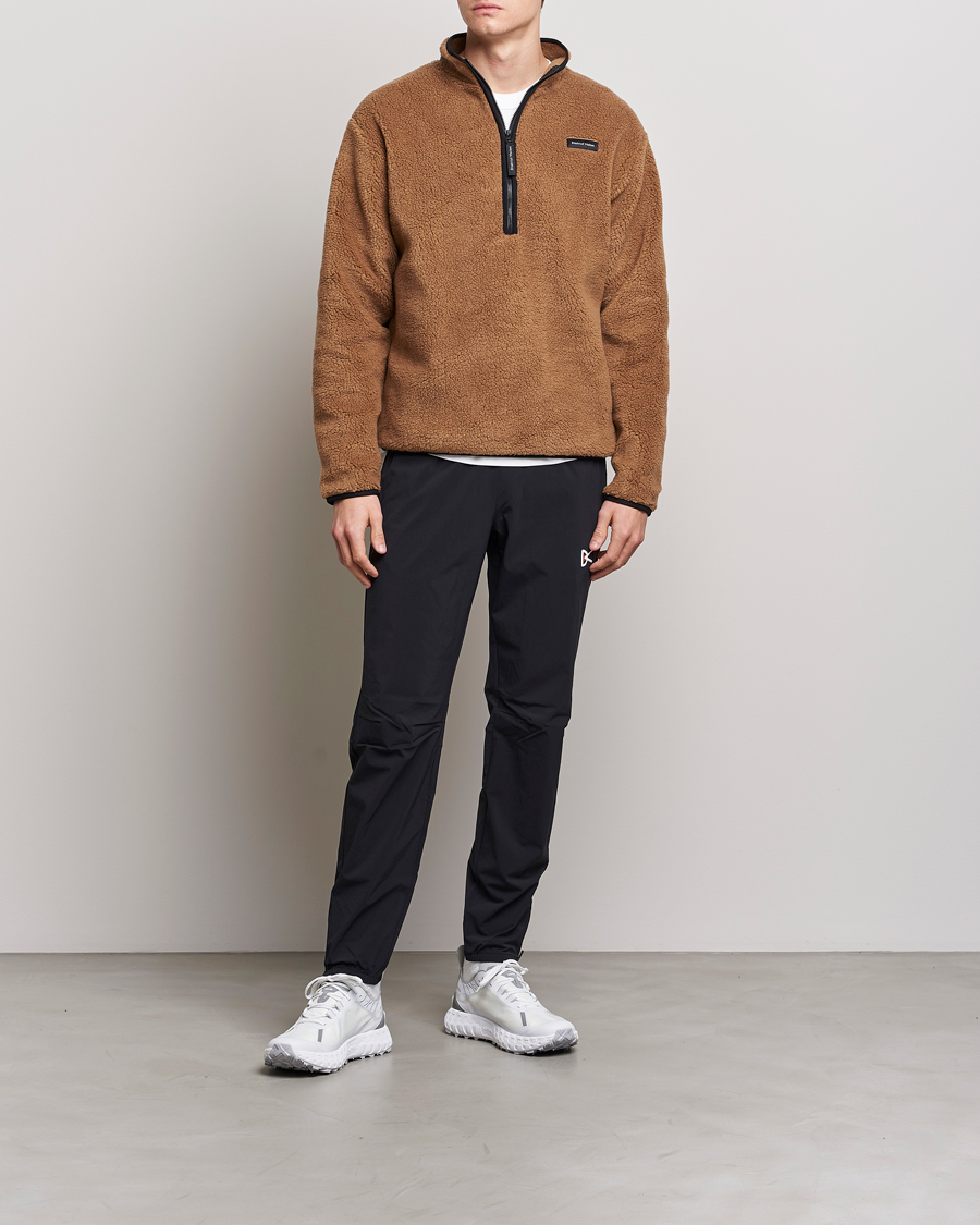 Homme | Pulls Et Tricots | District Vision | Doug Half Zip Fleece Sand