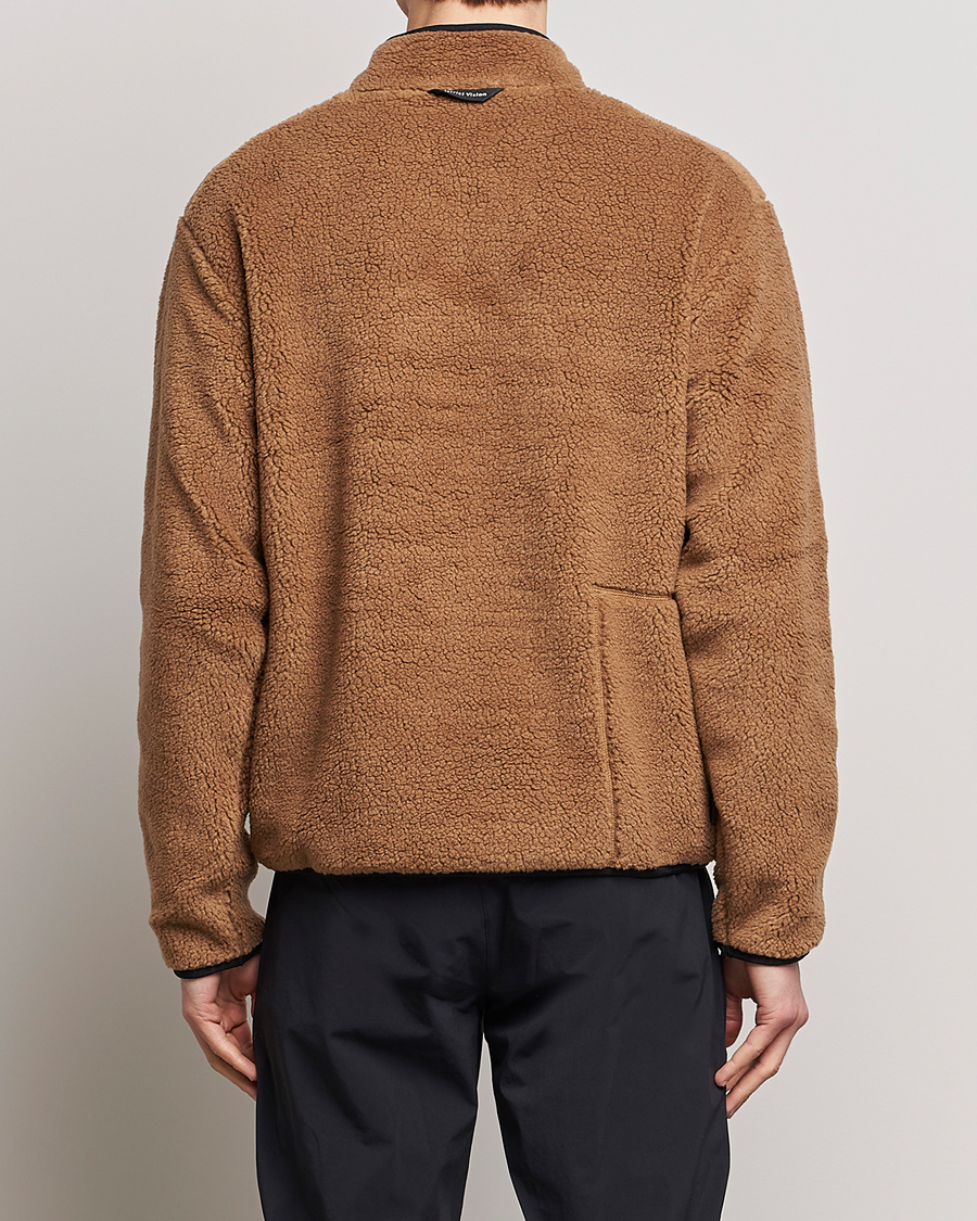 Homme | Pulls Et Tricots | District Vision | Doug Half Zip Fleece Sand
