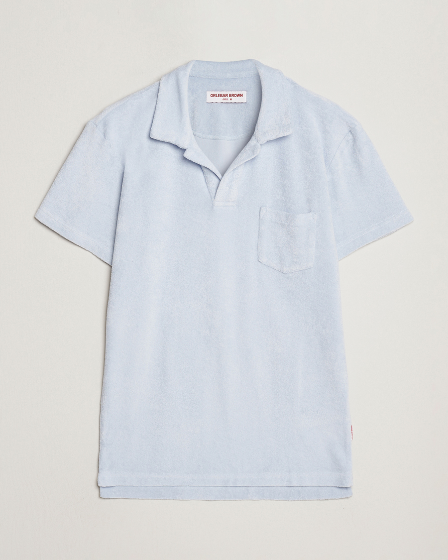 Homme | Polos | Orlebar Brown | Terry Polo Light Island Sky