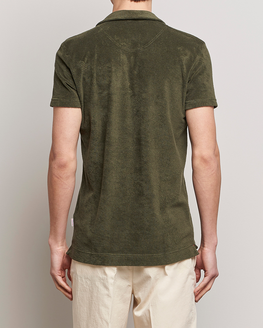 Homme | Polos | Orlebar Brown | Terry Polo Palm