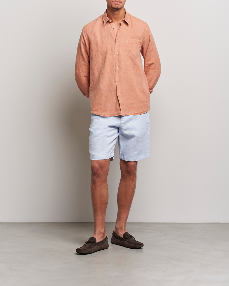Homme | Shorts | Orlebar Brown | Norwich Linen Shorts Light Island Sky