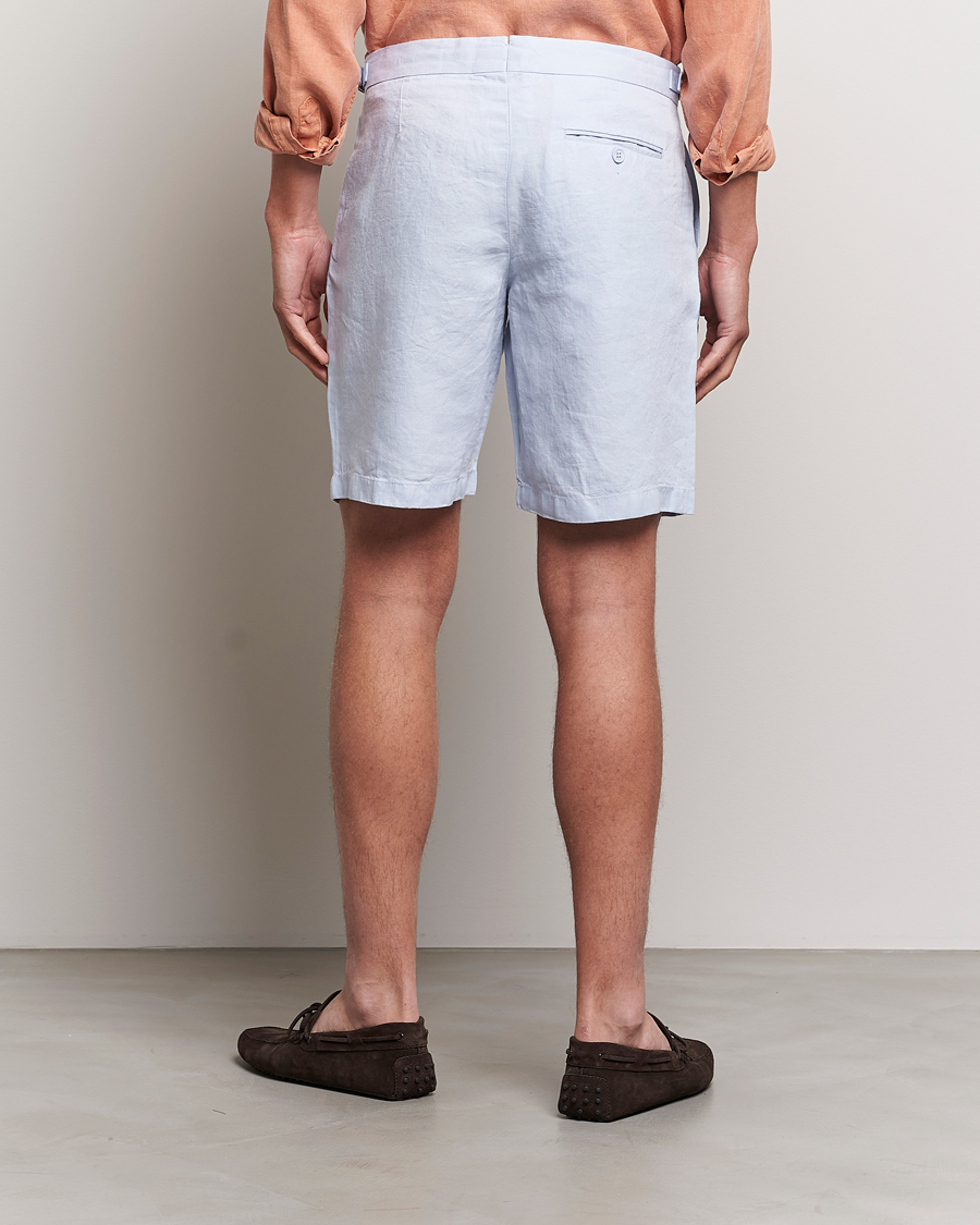 Homme | Shorts | Orlebar Brown | Norwich Linen Shorts Light Island Sky