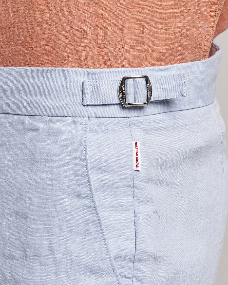 Homme | Shorts | Orlebar Brown | Norwich Linen Shorts Light Island Sky