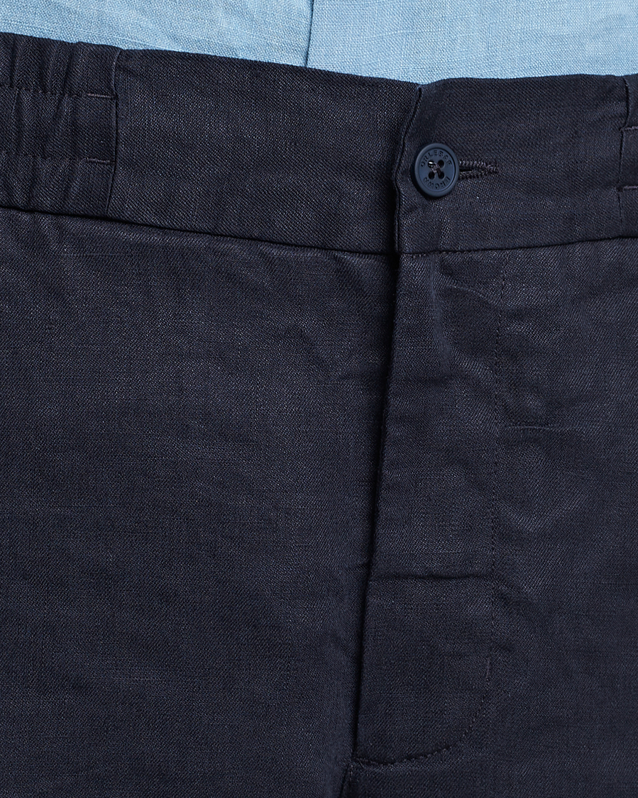 Homme | Shorts | Orlebar Brown | Cornell Linen Shorts Night Iris