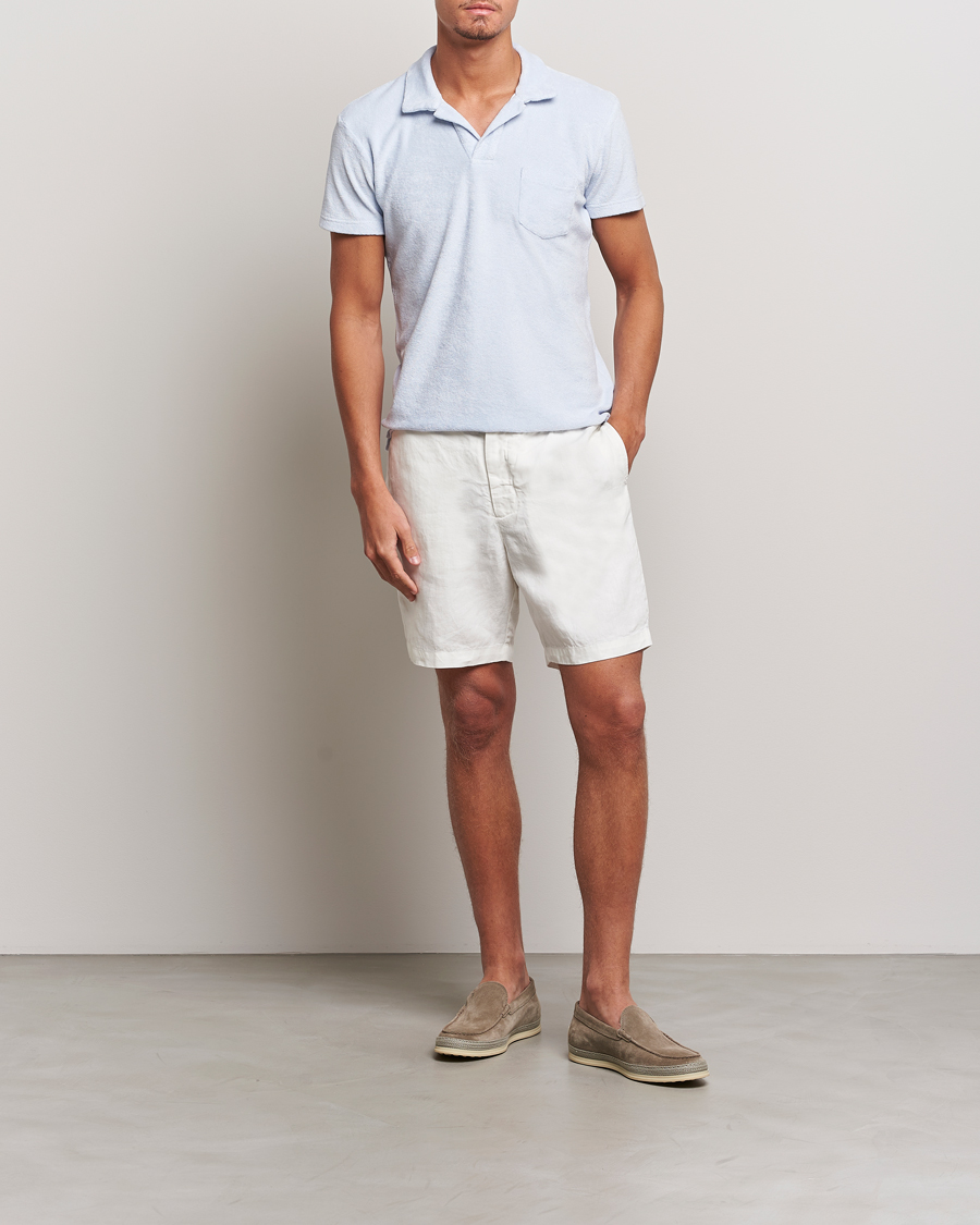 Homme | Shorts | Orlebar Brown | Cornell Linen Shorts Sandbar