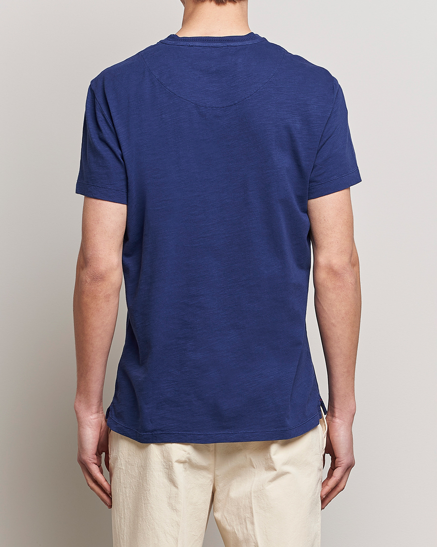 Homme | T-shirts | Orlebar Brown | OB Classic Garment Dyed Cotton T-Shirt Lagoon Blue