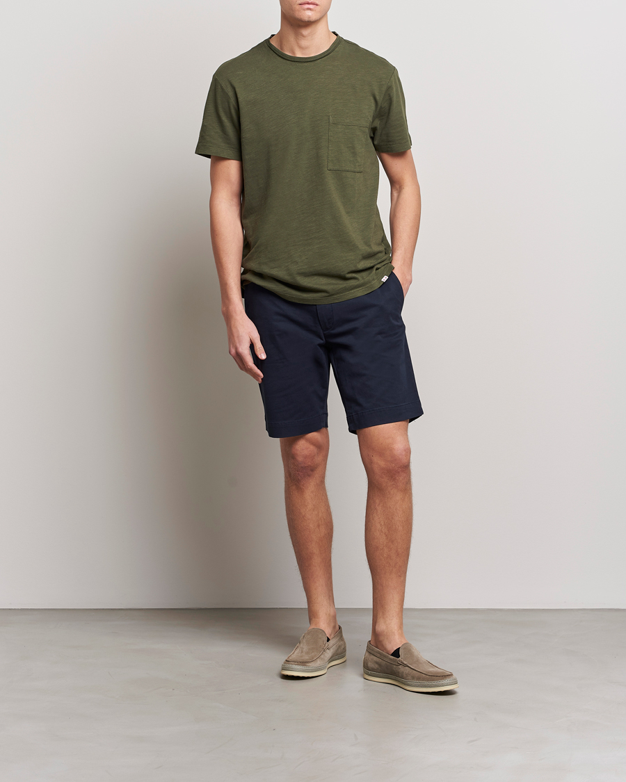 Homme | T-shirts | Orlebar Brown | OB Classic Garment Dyed Cotton T-Shirt Palm