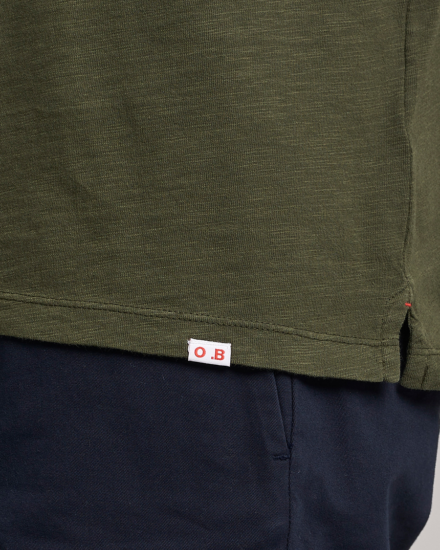 Homme | T-shirts | Orlebar Brown | OB Classic Garment Dyed Cotton T-Shirt Palm
