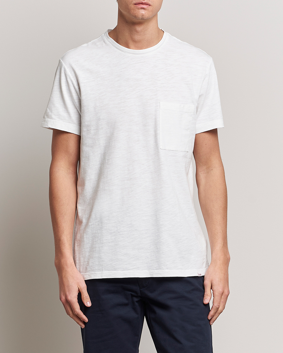 Homme | T-shirts | Orlebar Brown | OB Classic Garment Dyed Cotton T-Shirt White Sand