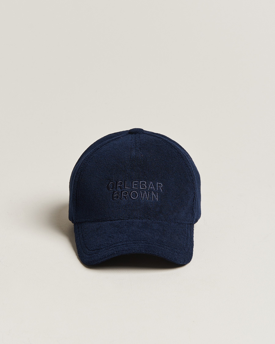 Homme | Orlebar Brown Ellwood Terry Cap Night Iris | Orlebar Brown | Ellwood Terry Cap Night Iris
