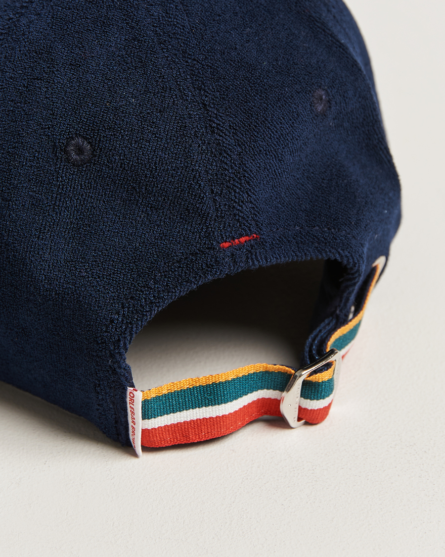 Homme | Orlebar Brown Ellwood Terry Cap Night Iris | Orlebar Brown | Ellwood Terry Cap Night Iris
