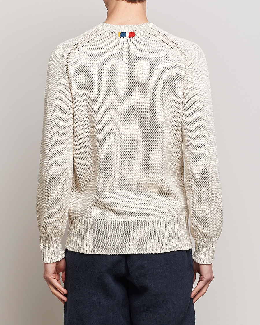 Homme | Pulls Et Tricots | Orlebar Brown | Lippen Organic Cotton Sweatshirt White Sand