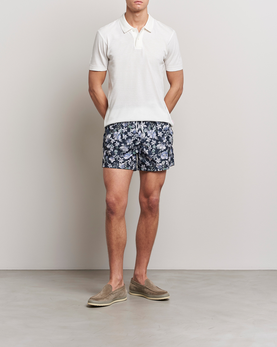 Homme | Polos | Orlebar Brown | Jarrett Knitted Rib Polo Sandbar