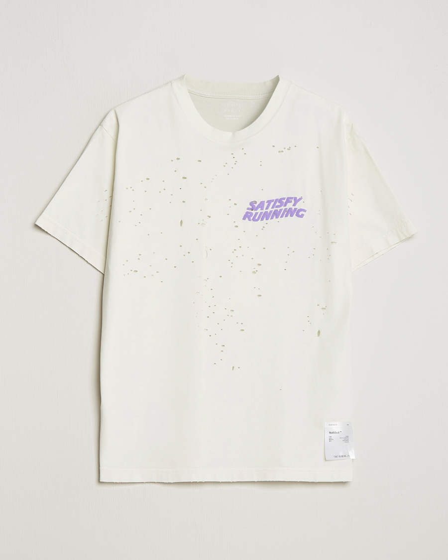 Homme | T-shirts | Satisfy | MothTech T-Shirt Off White