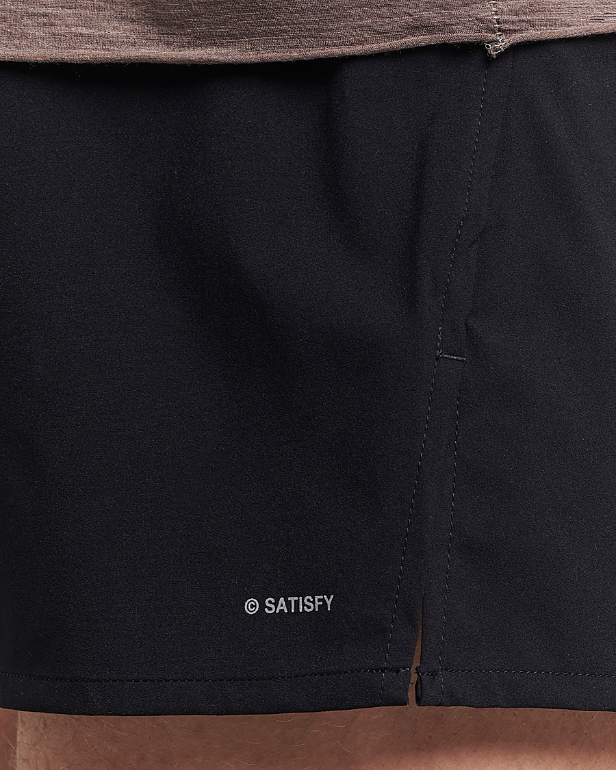 Homme | Shorts | Satisfy | Justice 5” Unlined Shorts Black