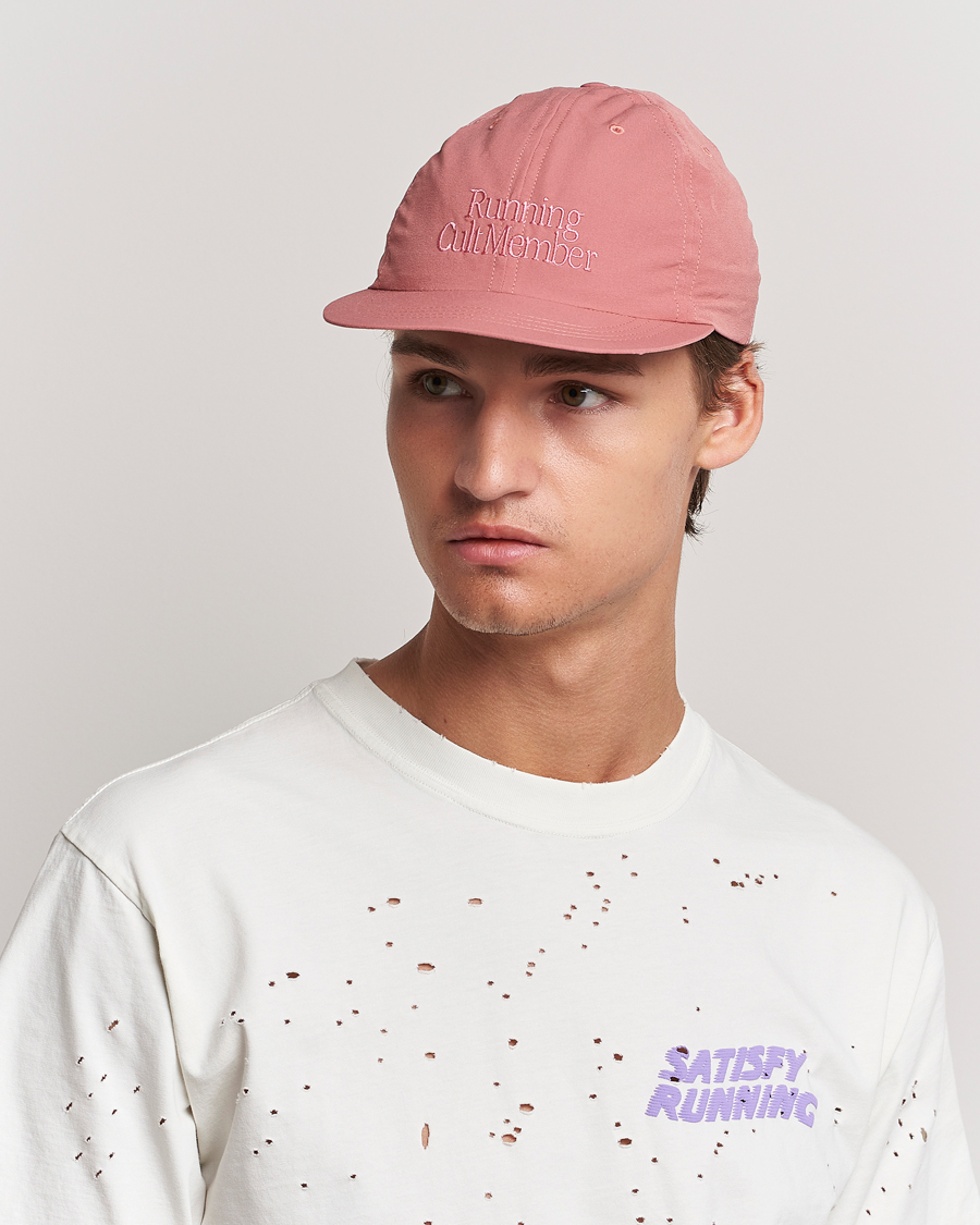 Homme |  | Satisfy | PeaceShell Running Cap  Desert Pink