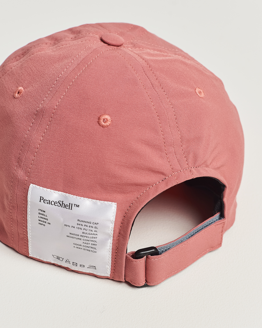 Homme | Satisfy PeaceShell Running Cap Desert Pink | Satisfy | PeaceShell Running Cap Desert Pink