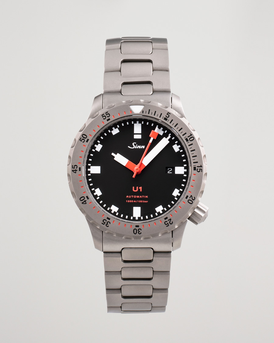 Homme | Pre-Owned & Vintage Watches | Sinn Pre-Owned | Diving U1 1010.010 Steel Black