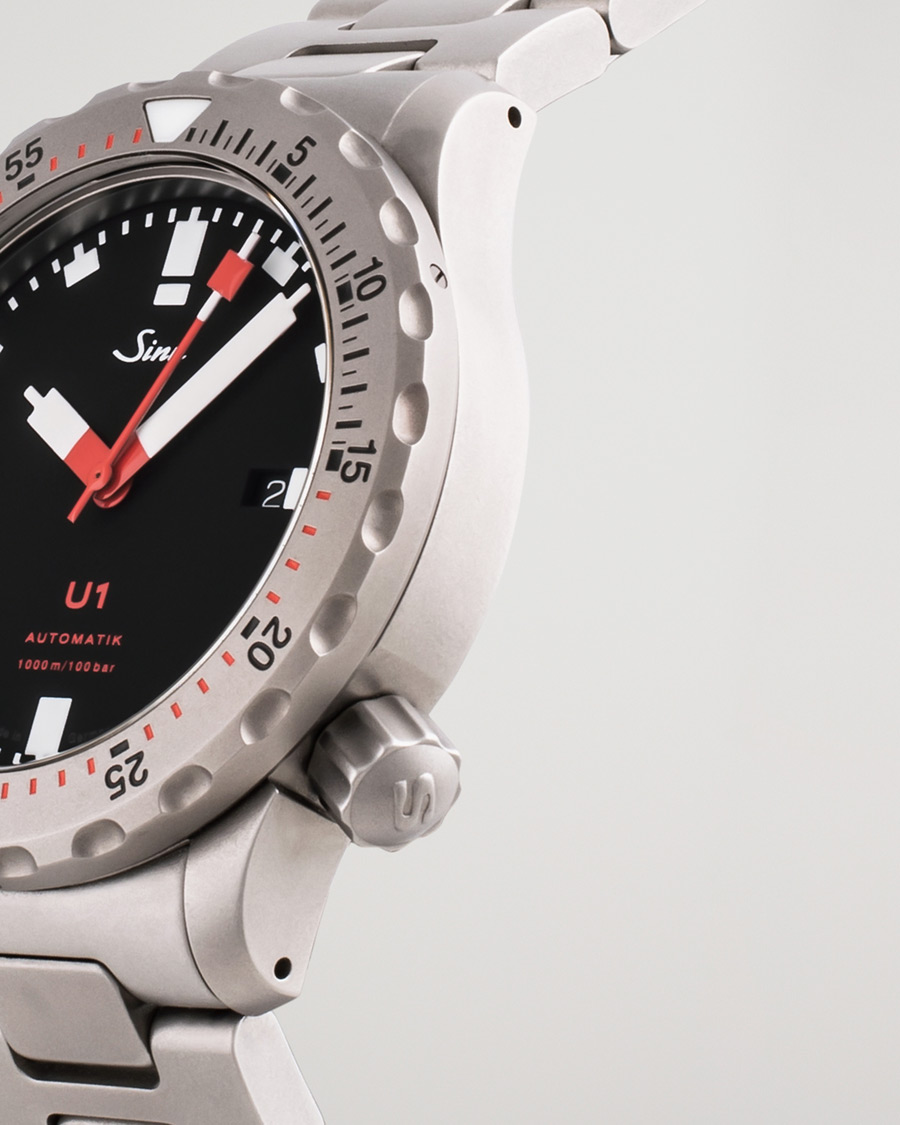 Homme | Pre-Owned & Vintage Watches | Sinn Pre-Owned | Diving U1 1010.010 Steel Black