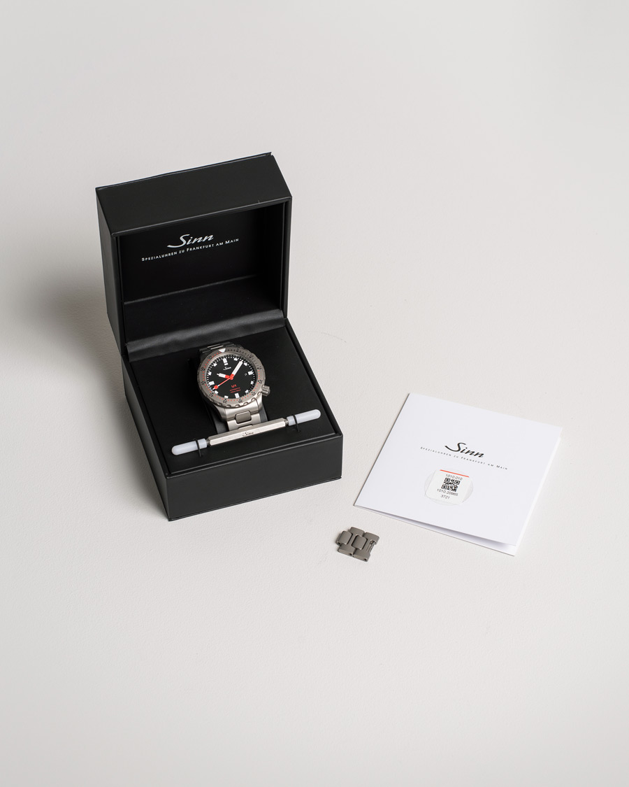 Homme | Pre-Owned & Vintage Watches | Sinn Pre-Owned | Diving U1 1010.010 Steel Black