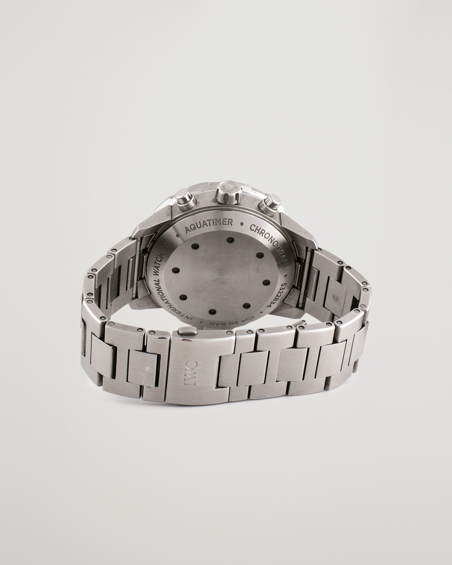 Homme | Pre-Owned & Vintage Watches | IWC Pre-Owned | Aquatimer Chronograph IW376802 Steel White