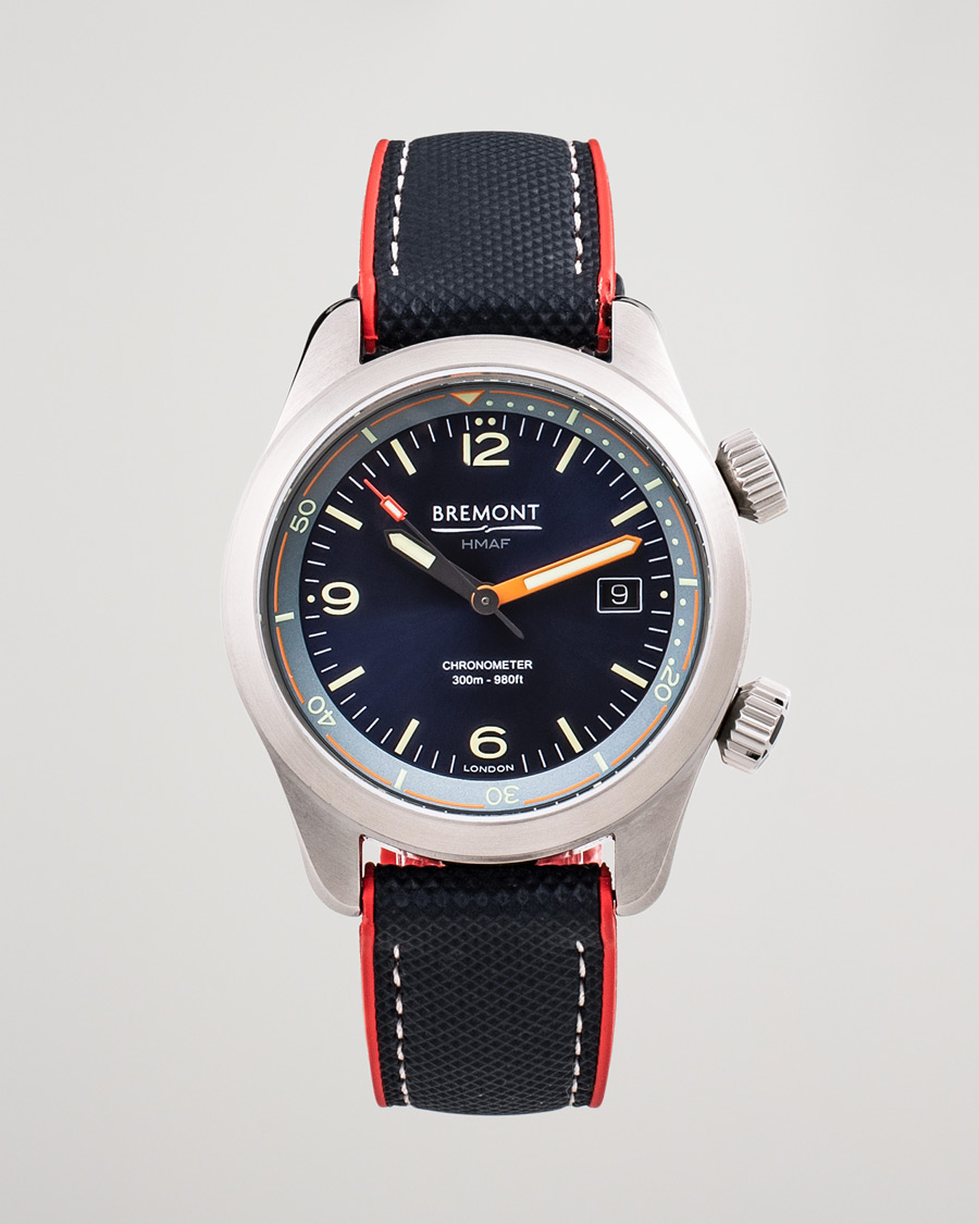 Homme | Pre-Owned & Vintage Watches | Bremont Pre-Owned | Argonaut Azure 42mm Blue Dial Steel Blue