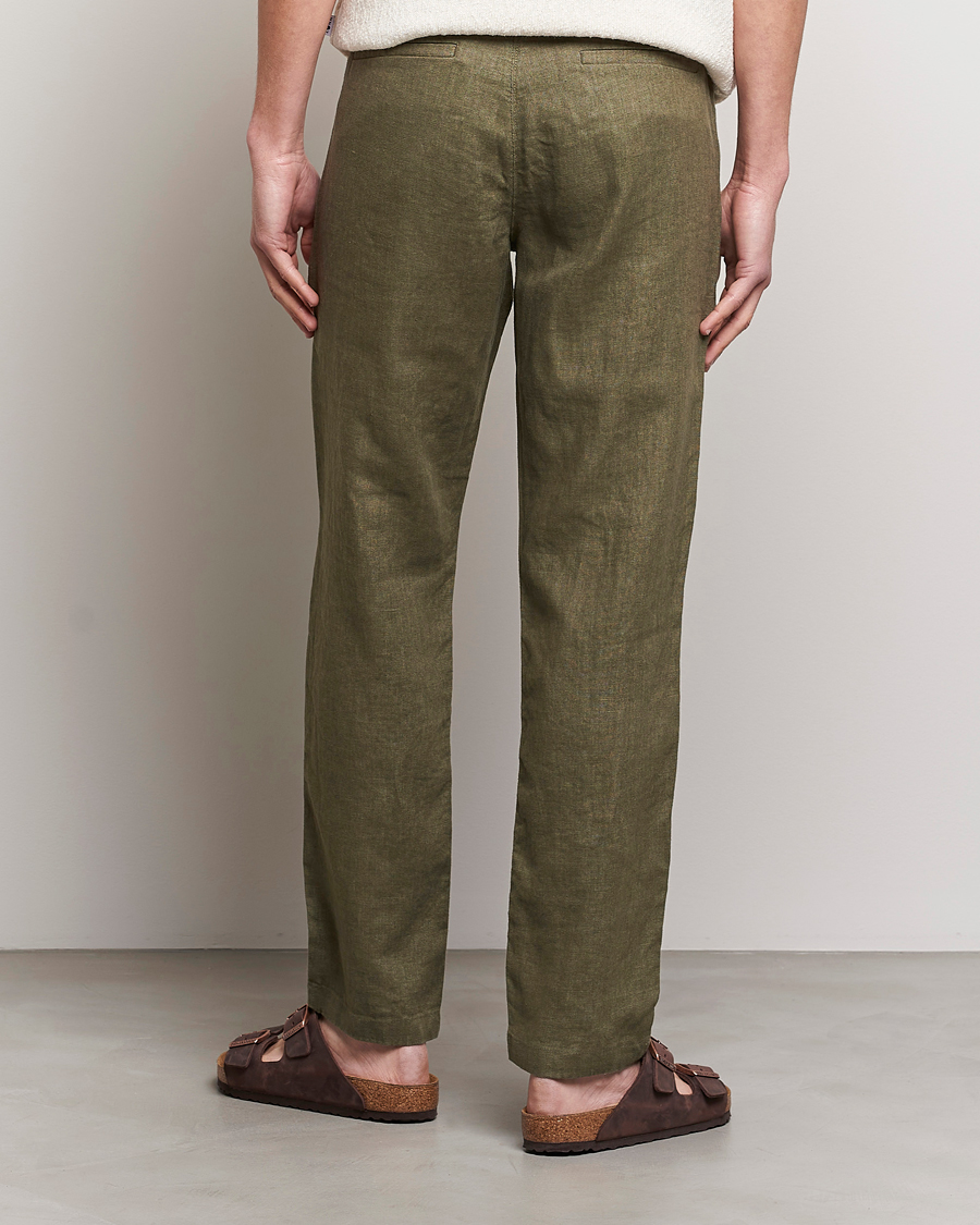 Homme | Pantalons | NN07 | Karl Linen Trousers Army