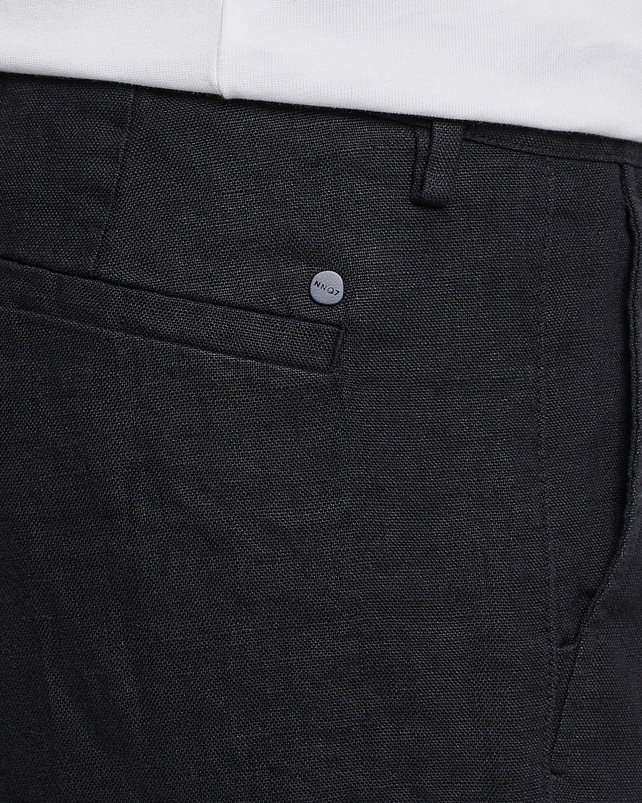 Homme | Pantalons | NN07 | Karl Linen Trousers Black