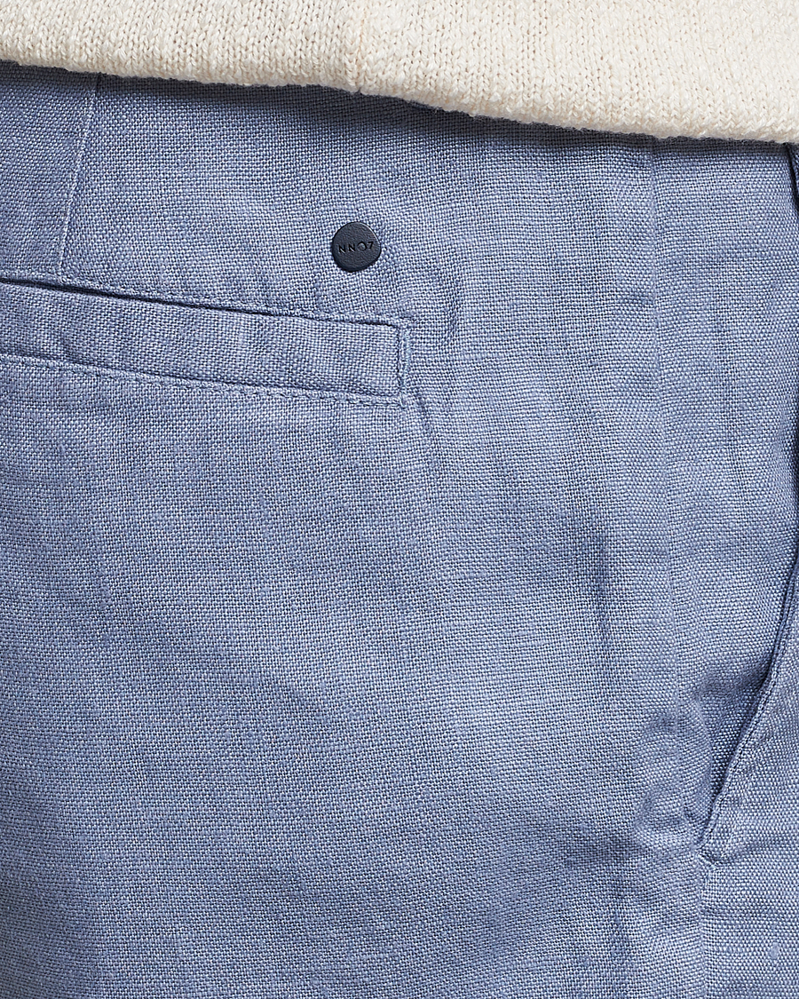 Homme | Shorts | NN07 | Crown Linen Shorts Dust Blue