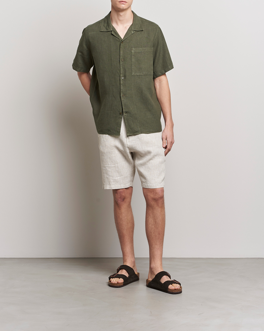 Homme | Shorts | NN07 | Crown Linen Shorts Oat