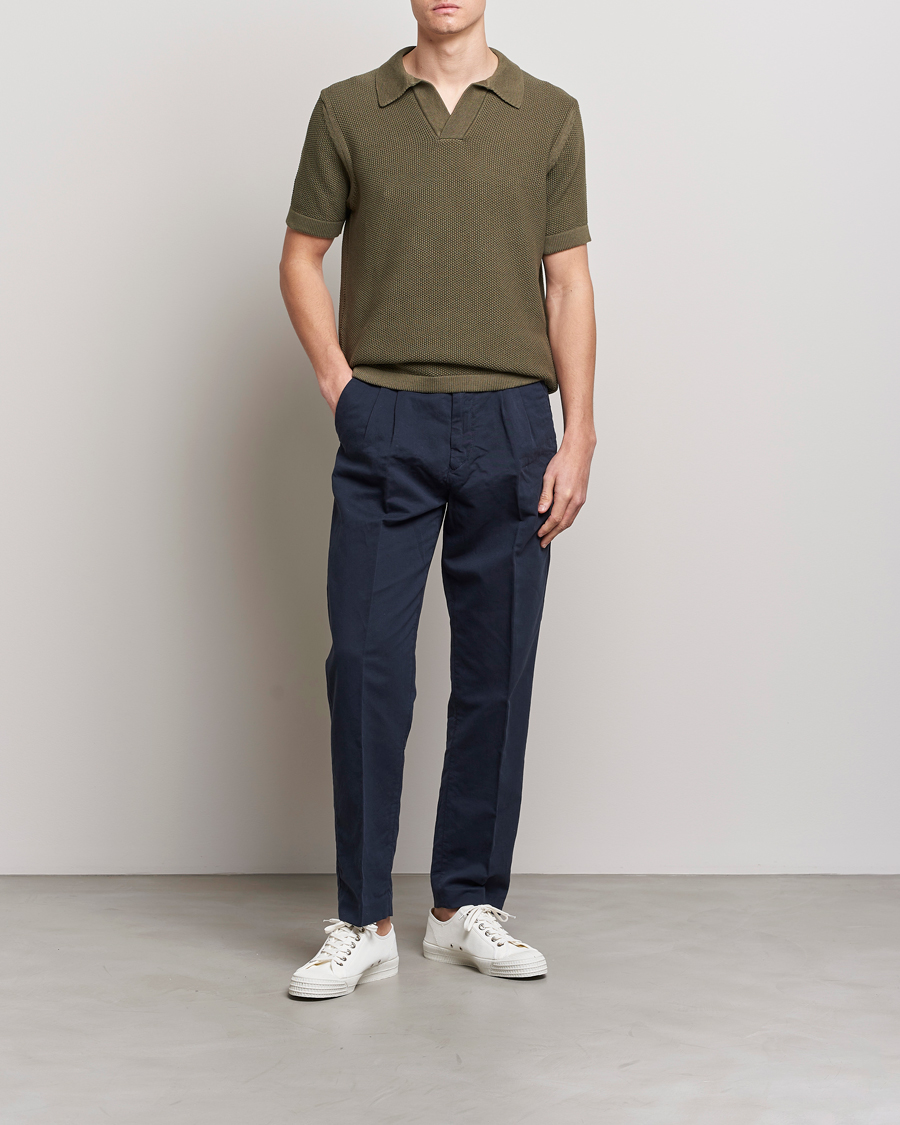 Homme | Polos | NN07 | Ryan Organic Cotton Polo Army