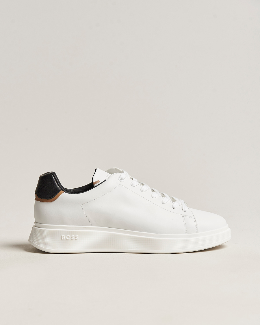 Homme | BOSS BLACK Bulton Leather Sneaker Natural | BOSS BLACK | Bulton Leather Sneaker Natural