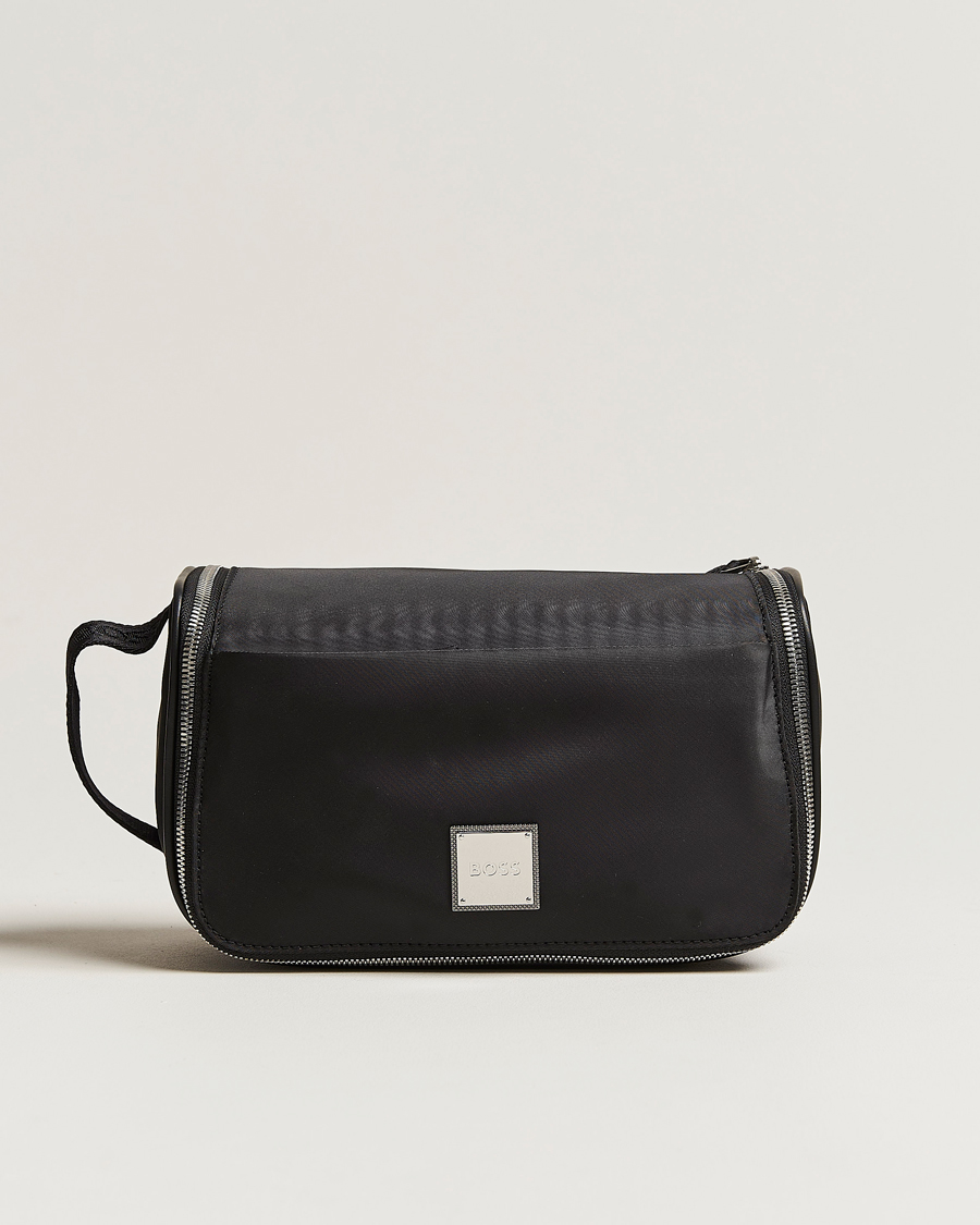 Homme | BOSS BLACK Lennon Washbag Black | BOSS BLACK | Lennon Washbag Black
