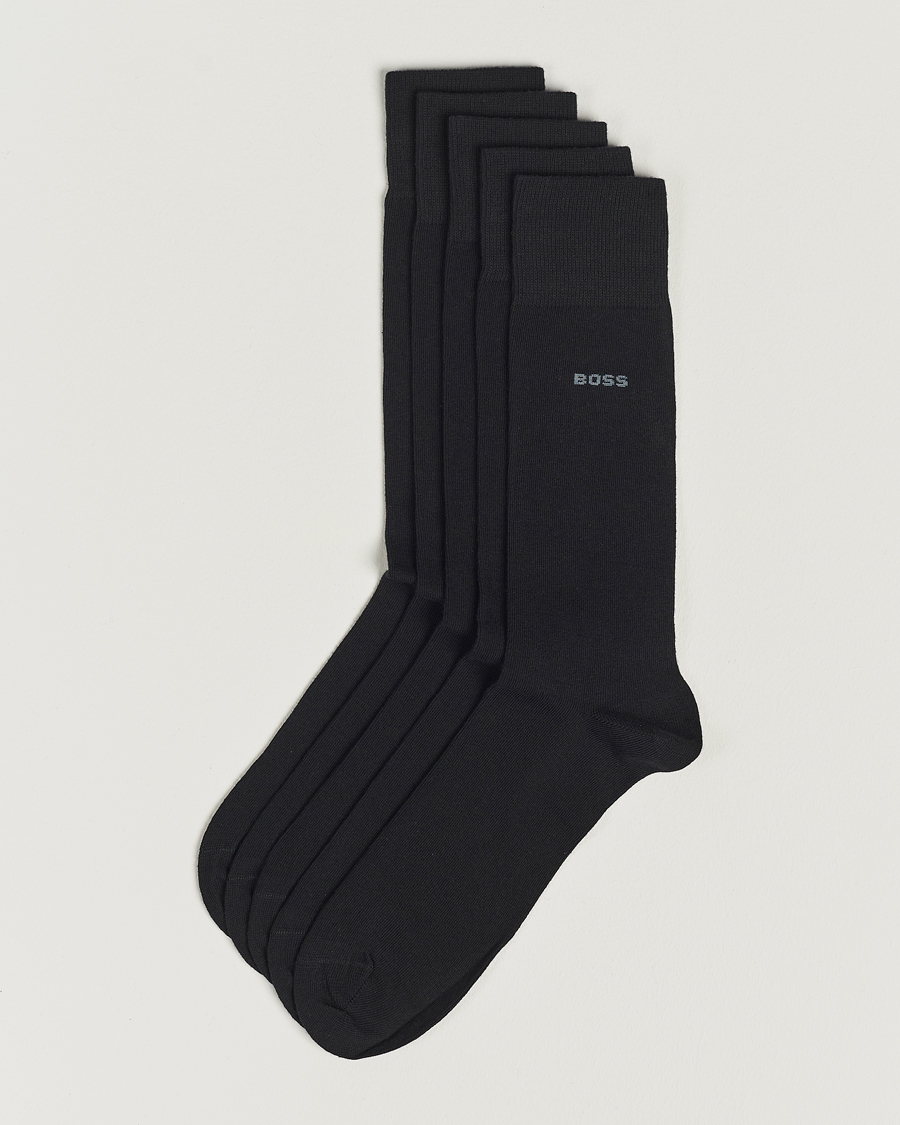 Homme | Sous-Vêtements Et Chaussettes | BOSS BLACK | 5-Pack RS Uni Socks Black