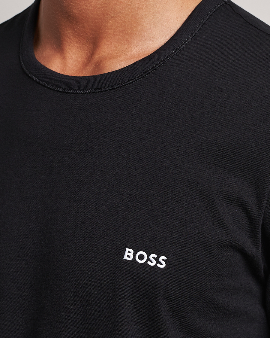 Homme | T-shirts | BOSS BLACK | 3-Pack Crew Neck T-Shirt Navy/Blue/Black