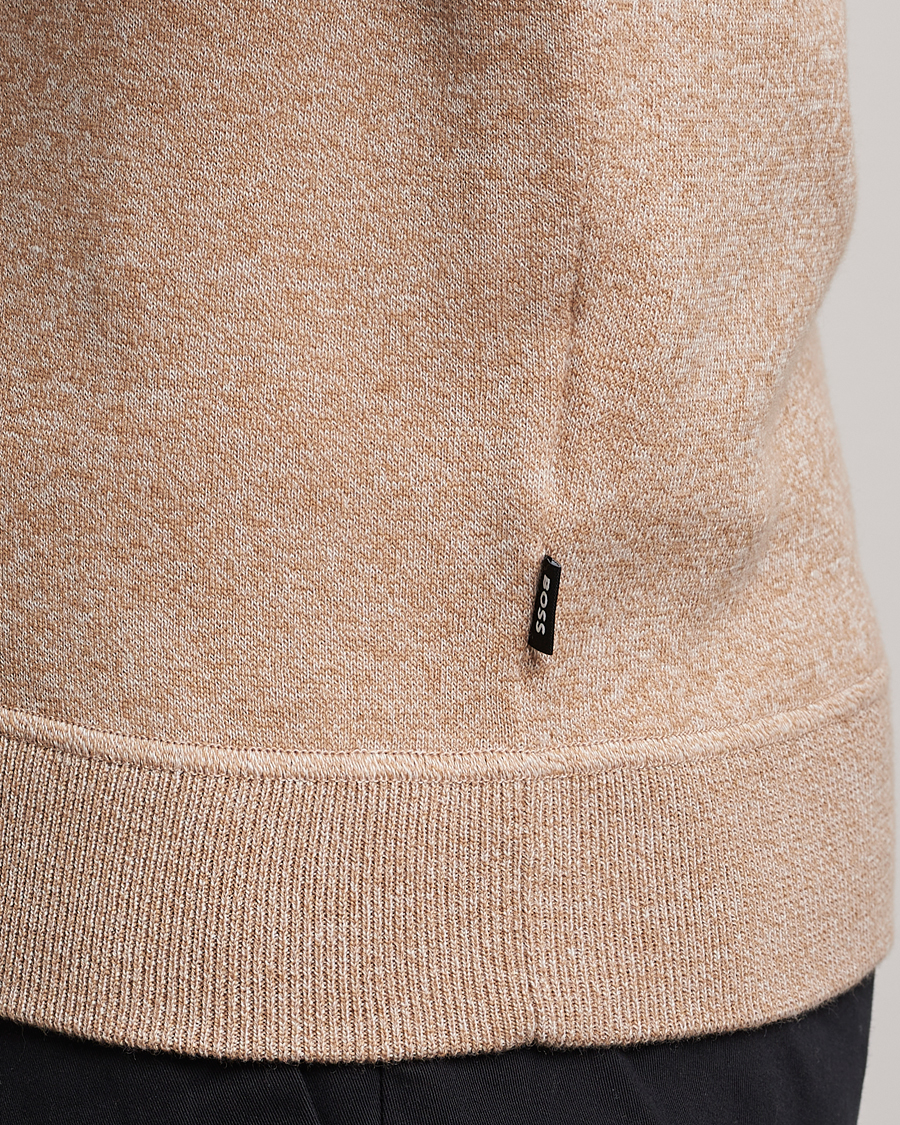 Homme | Pulls Et Tricots | BOSS BLACK | Onorto Full Zip Sweater Medium Beige