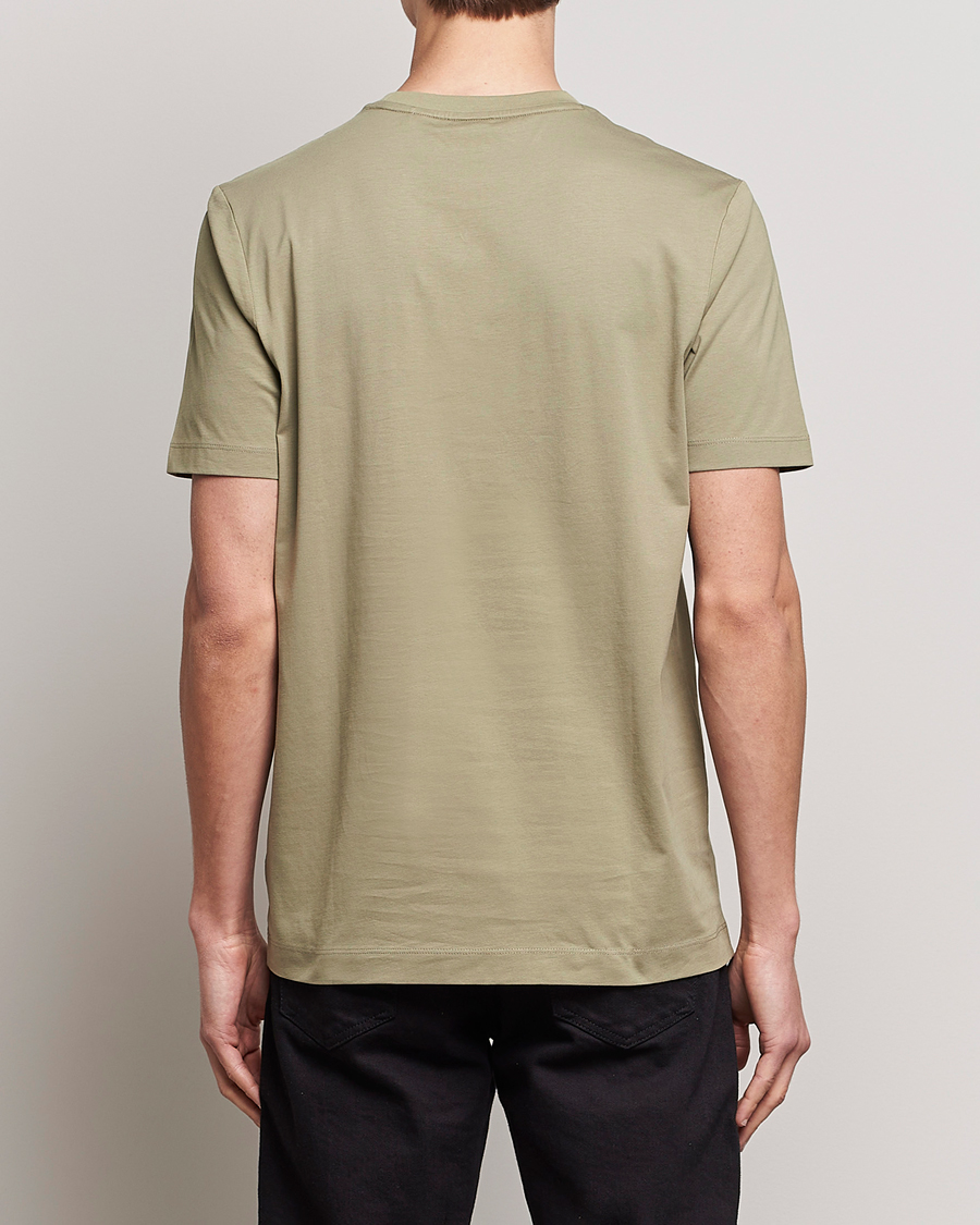 Homme | T-shirts | BOSS BLACK | Thompson Crew Neck T-Shirt Pastel Green