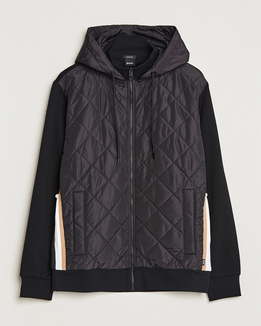 Homme | Manteaux Et Vestes | BOSS BLACK | Salvi Hybrid Jacket Black