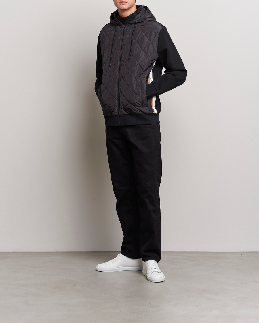 Homme | Manteaux Et Vestes | BOSS BLACK | Salvi Hybrid Jacket Black