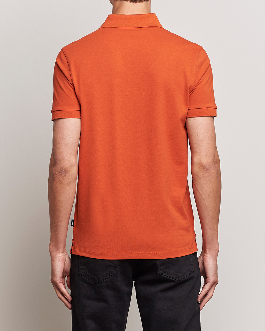 Homme | Polos | BOSS BLACK | Pallas Polo Dark Orange