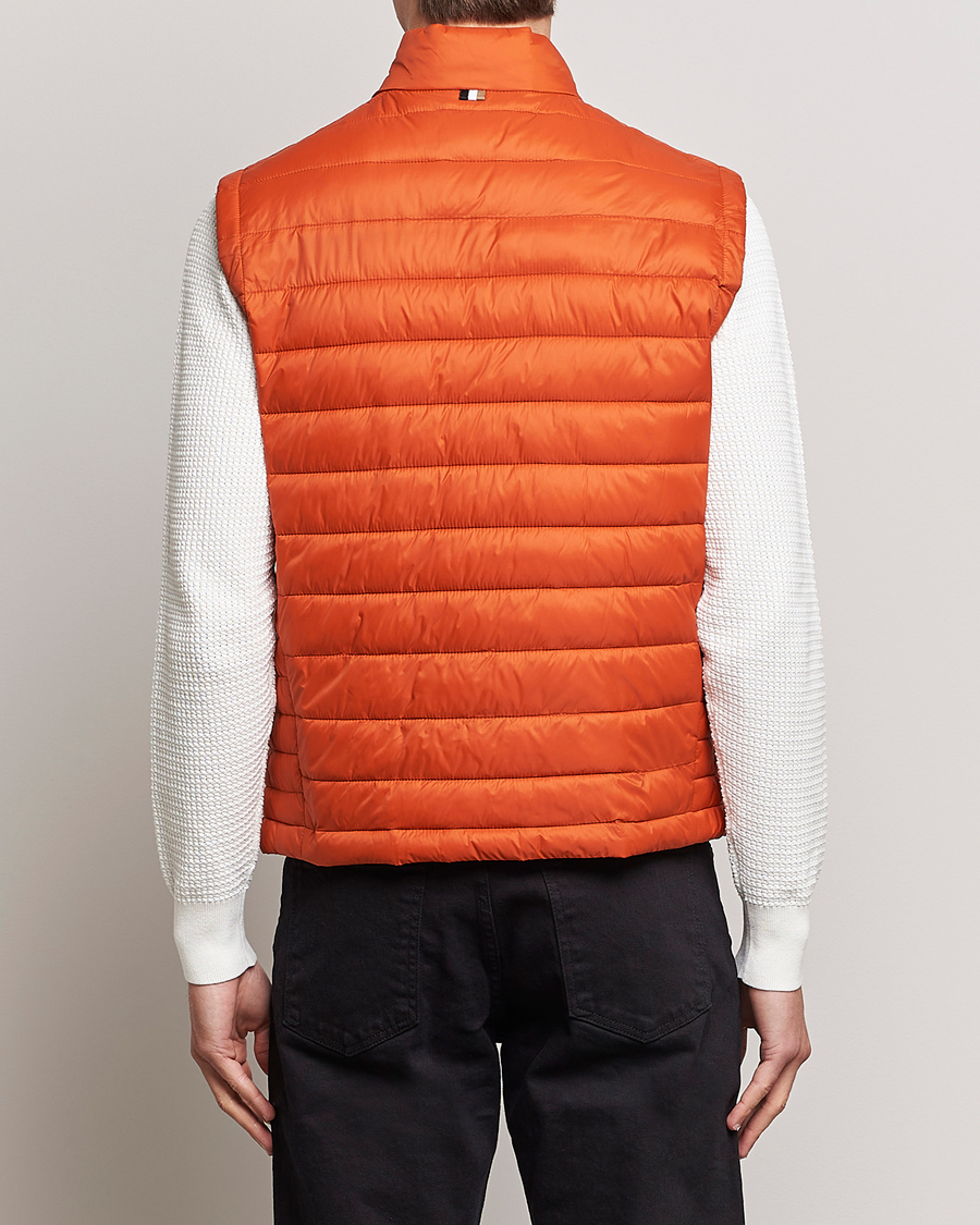 Homme | Manteaux Et Vestes | BOSS BLACK | Calano Down Vest Dark Orange